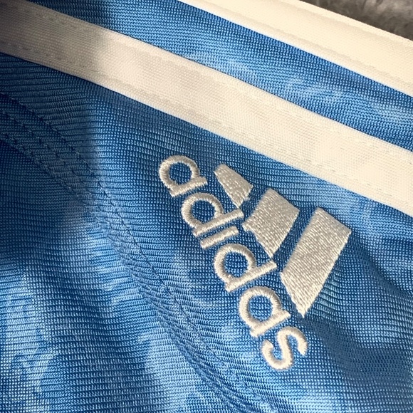 Adidas Dale Jr Blue Track Jacket NASCAR Zip Up Size S 100% Polyester - Picture 6 of 9